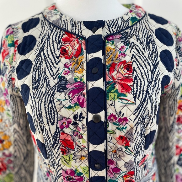Anthropologie Isani Quilted Floral Jacket - Picture 2 of 8